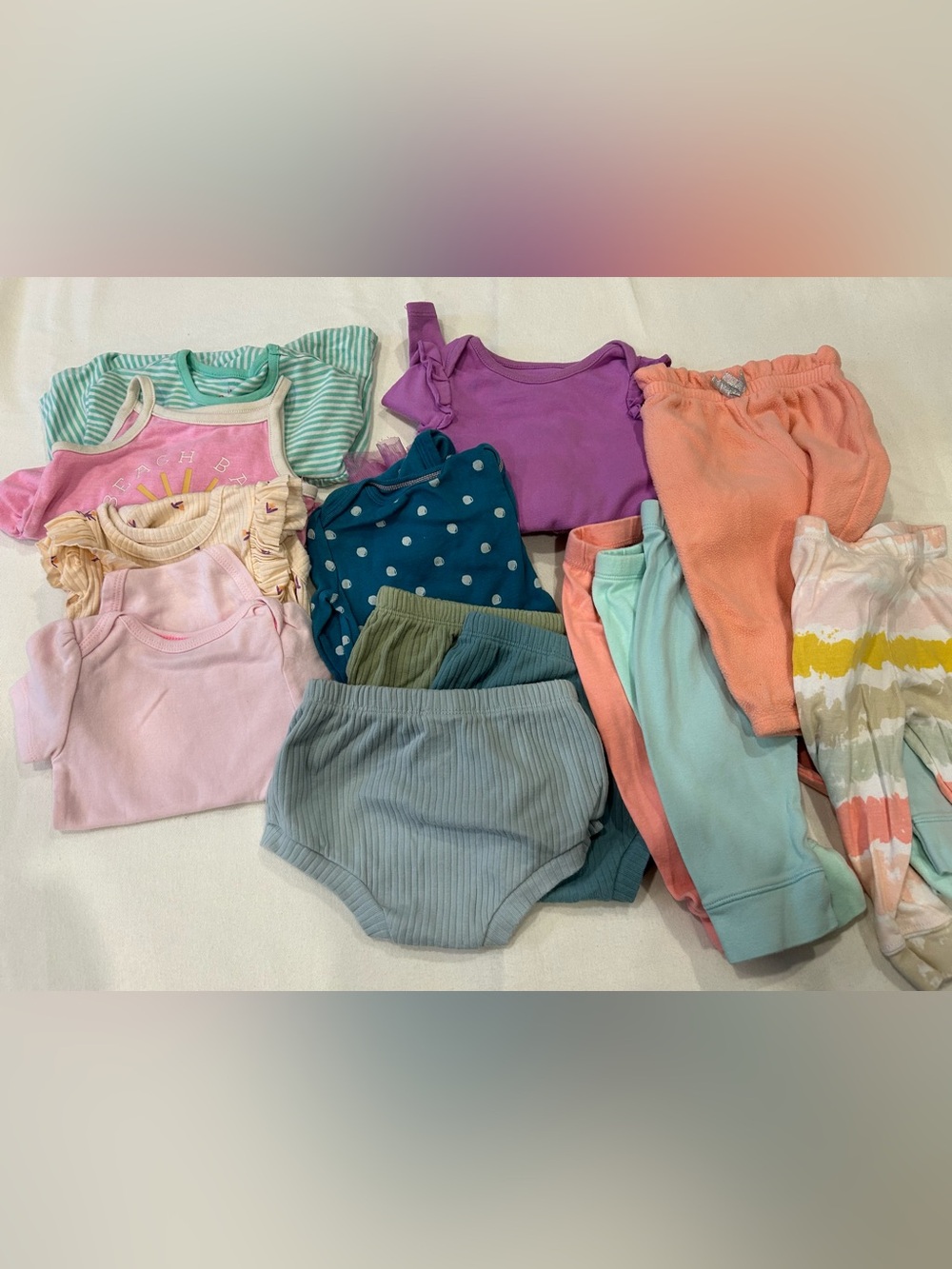 14pc baby girl clothing bundle